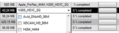 Processing multiple files and multiple outputs per file with only one click