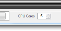 Cinec can use several core cpus - threads of your computer to speed up work